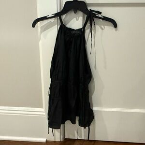 Club Monaco Black Sleeveless Top